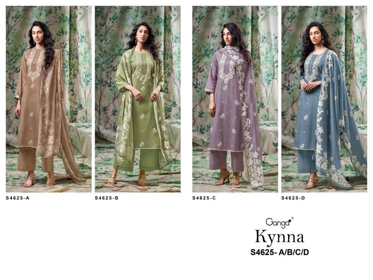 KYNNA 4625 Series By Ganga Fashion Beautiful Festive Suits Stylish Colorful Fancy Casual Wear & Ethnic Wear PREMIUM COTTON Print Dresses At Wholesale Price